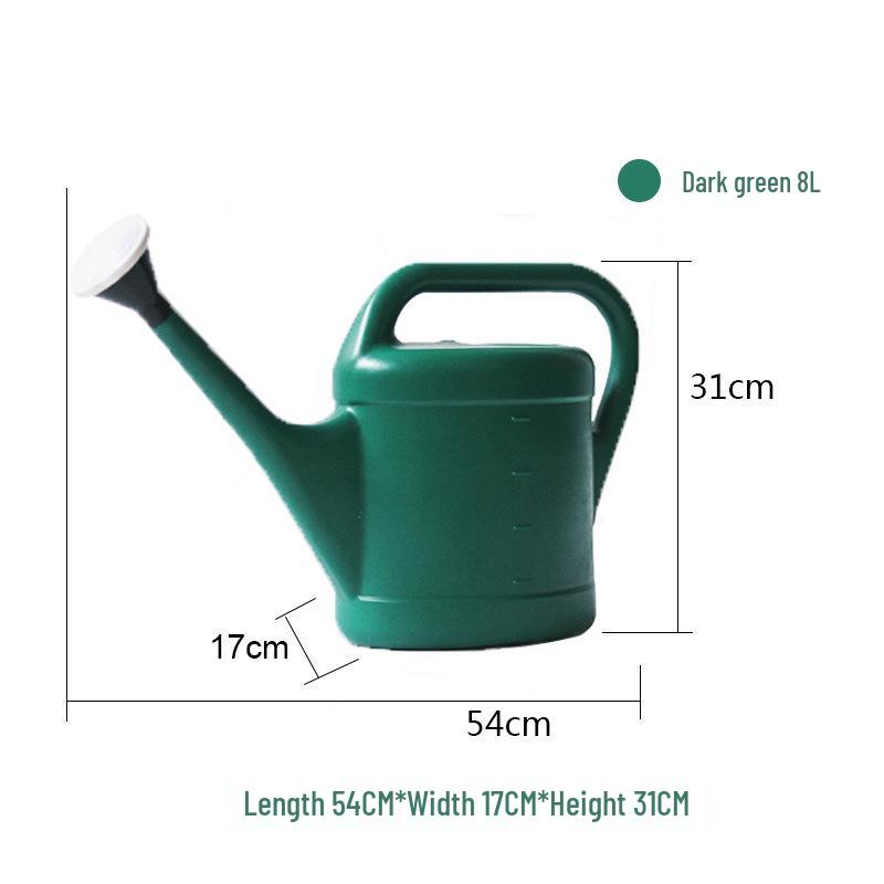 Large Capacity Plastic Watering Can 9003 for Balcony and Vegetable Planting with Long Spout