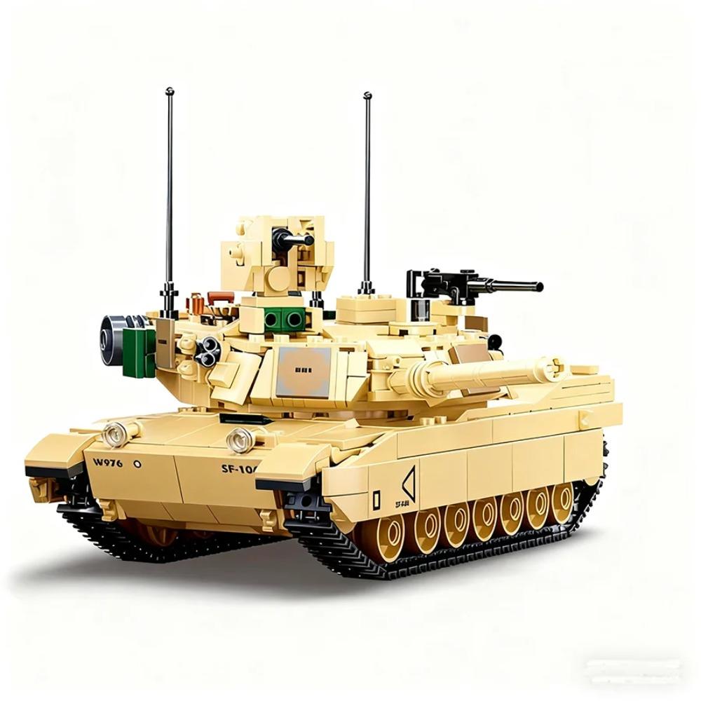 781 Peças B0892 Modelo de Tanque do Exército M1A2 Sep V2 Abrams Blocos de Construção Brinquedos de Tijolos para Crianças Kits de Construção Presente