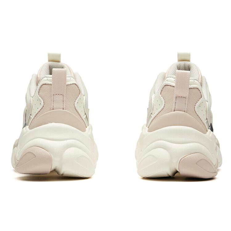 New ANTA Chunky Sneakers Women's Low top White/Gray 122018882-8