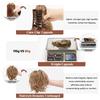 Adjustable High-Temperature Silk Short Curly Clip-On Ponytail Wig for Women