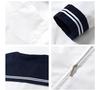 Navy Collar White Sailor Suit JK Uniform Set with Skirt