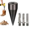 4Pcs Square Round Hexagon Wood Drill Bit 32mm 42mm 50mm Log Splitter Hand Drills