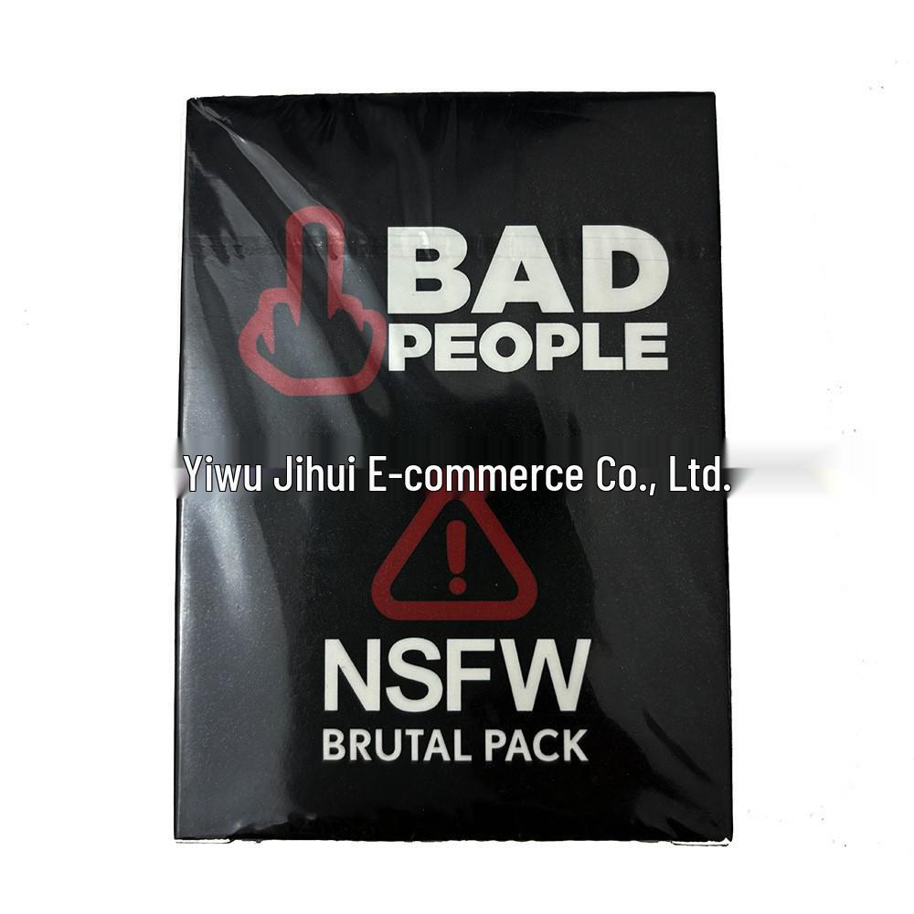 

BAD PEOPLE All English Family Board and Card Game
