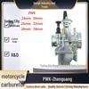 Chrome PWK Carburetor for Off-road, Racing, ATV (Sizes: 24-34mm)