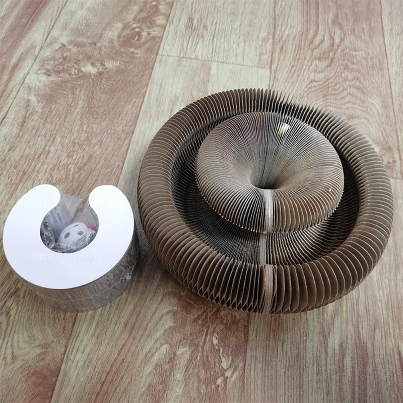 Magic Organ Cat Scratch Board Cat Toy With Bell Cat Grinding Claw Cat Climbing Frame Cat Scratch Toy