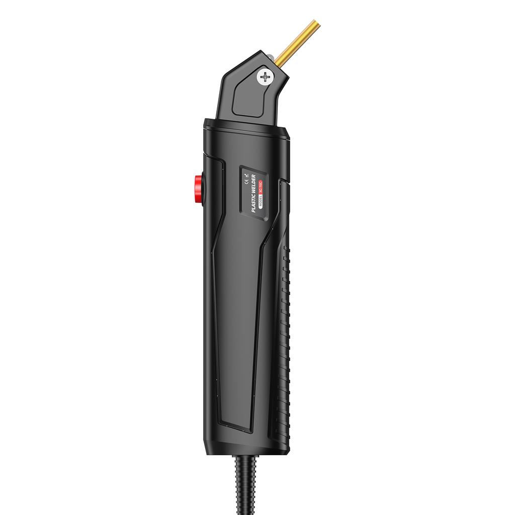 Plastic Welding Kit 5 In 1 Welder with Heat Cutting Shaping Tools for Home Automotive Bumper Repairing Black US Plug