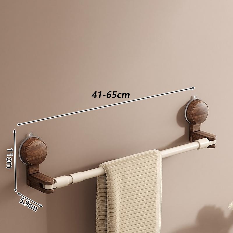 

Wall Suction Towel Racks Bathroom Accessories Towel Racks Retractable Laundry Rack Clothes Hanger Rack No Drill Storage Decor