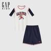 Gap Boys' Quick-Dry Logo Print Short Sleeve Set