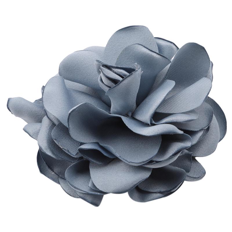 Fabric Flower Hair Rose Flower Scrunchie Ponytail Hairband Hair Bands Rope Hair Clips Women Headwear