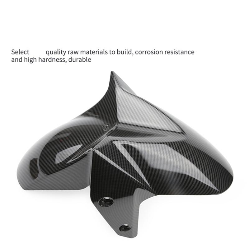 Ac29-Motorcycle Front Wheel Fender Mudguard For  Nmax 155 -2024 Carbon Fiber Fender Decorative Accessories