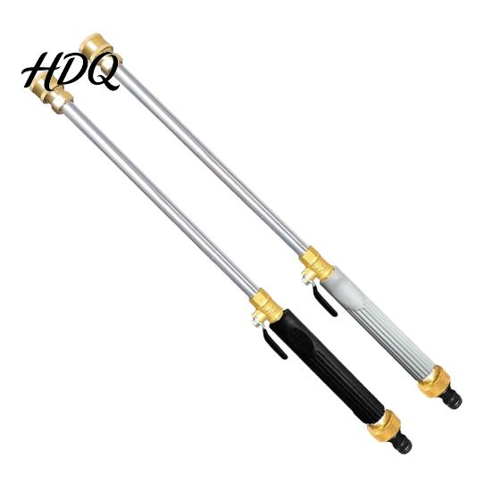 3/4 Inch Hose Connector Jet Nozzle Power Washer for Garden Wand with 3 Interchangeable Attachment Nozzles Quick-Connect High Pressure Cleaning