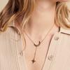 Olivia Burton Celestial North Star Moon Gold Necklace Officially Licensed & (obj24100064) - Women's,