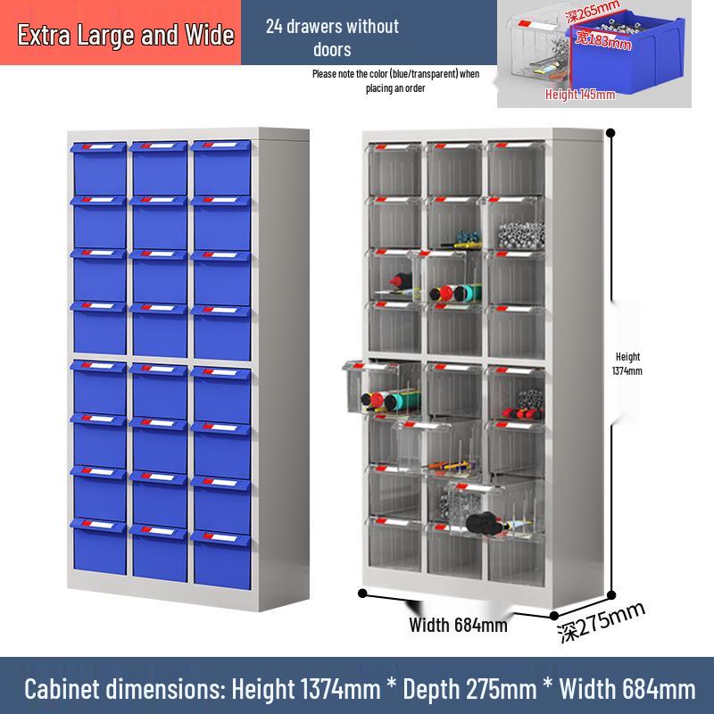 Heavy Duty Parts & Tool Organizer Drawer Cabinet for Screws, Components, Hardware & Cutlery Storage