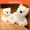 Highland White West Terrier With Scarf Plush Toy Stuffed Animal Doll Decoration