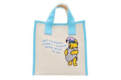Disney Tote Bag Winnie the Blue DPO-TTBM08 Pooh/Light