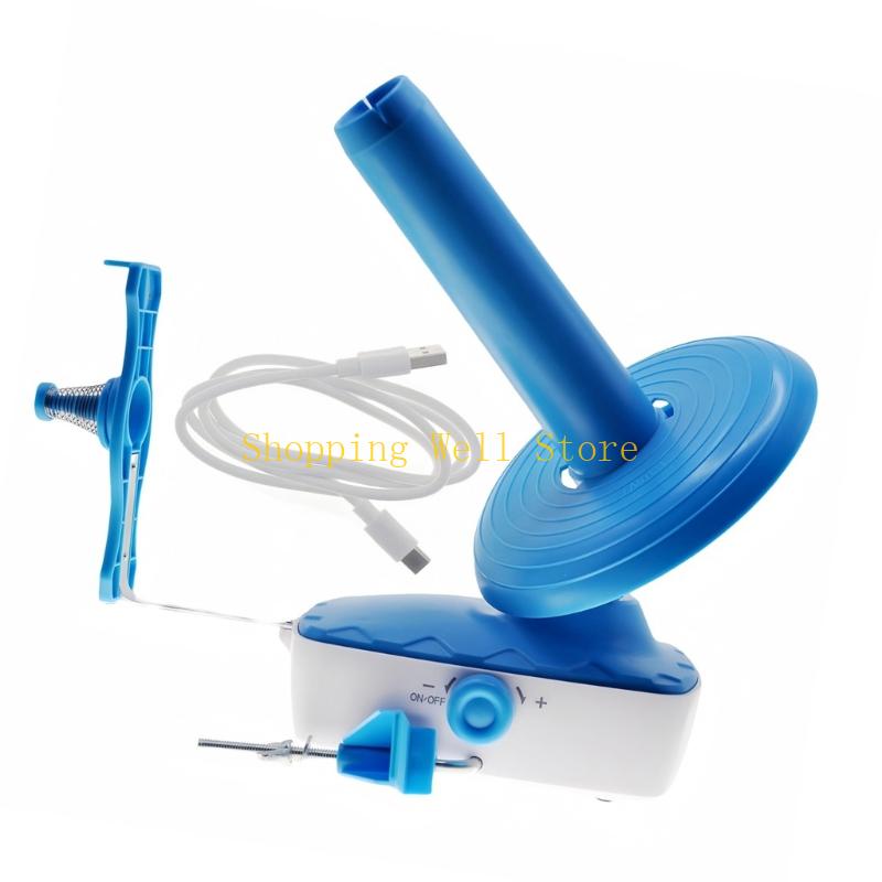 KX4B Elektrischer Garnwickler Garnknäuelwickler Strickzubehör Automatischer Garnspinner