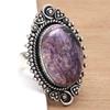Cheroite Gemstone Handmade Silver Jewelry  "8.5"