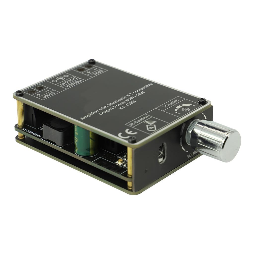 50W+50W   5.1 Wireless   Power Amplifier Portable Sound Amplifier Speaker Amp for Car and Home