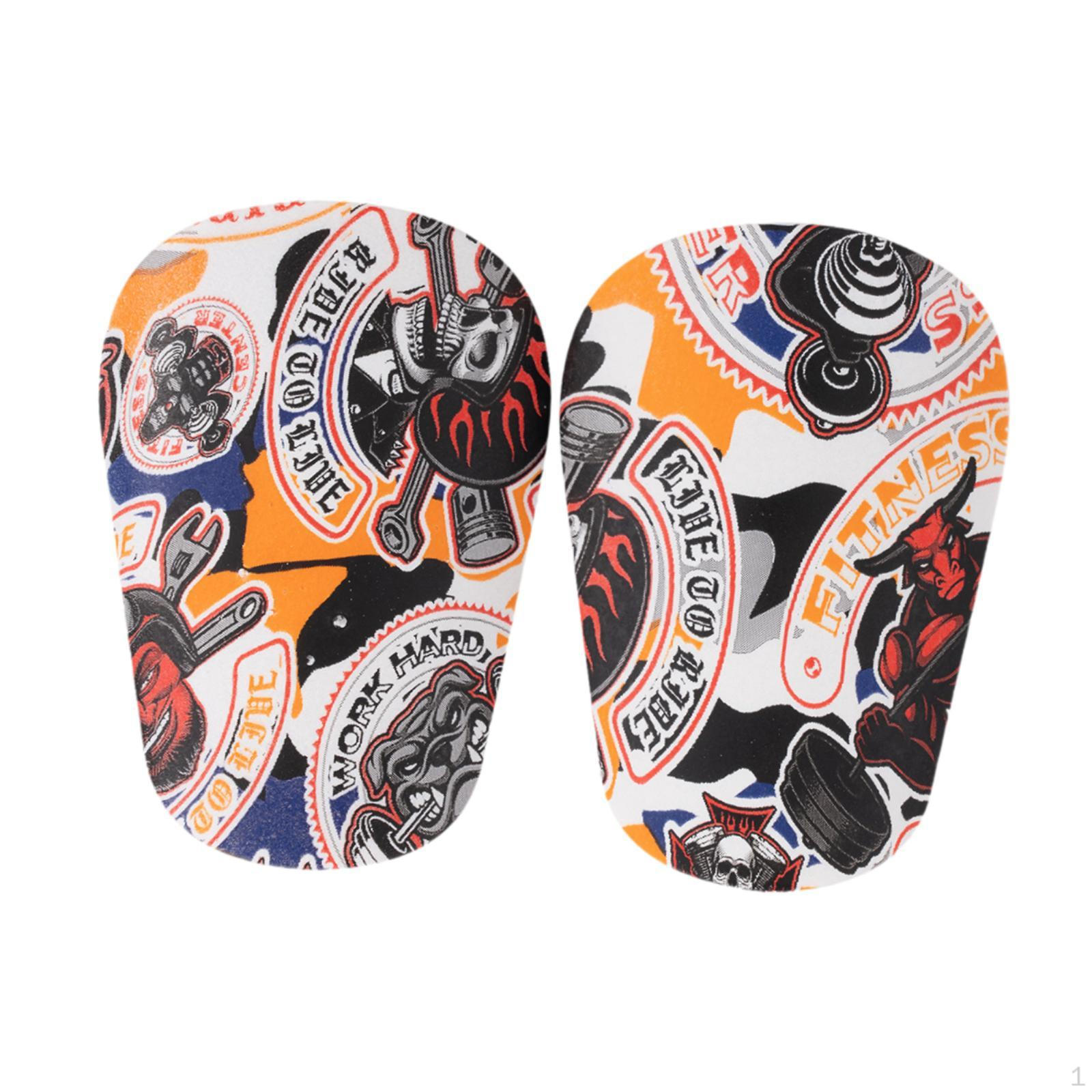 

2 Pieces Mini Soccer Shin Guards Football Training Lightweight Accessories Gear Games Outdoor for S