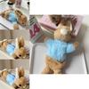 Trousse à Crayons Peluche Peter Rabbit En Matière Douce Pour l'École et le Rangement de Voyage