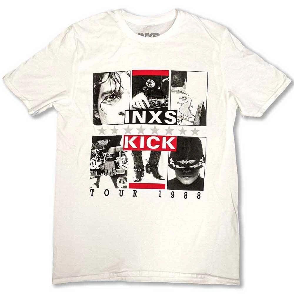 

INXS KICK Tour T-Shirt White New M