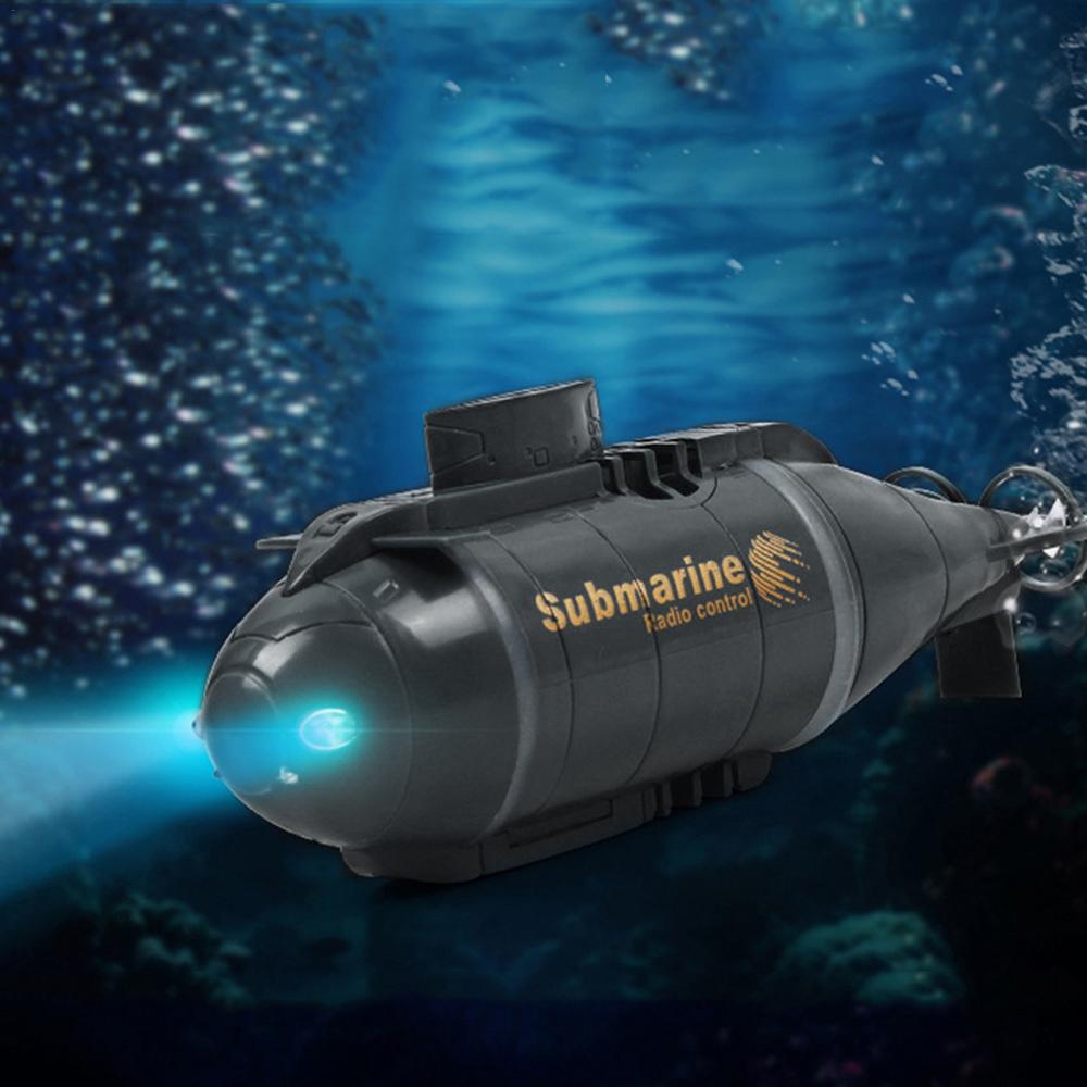 Non-Toxic Rc Boat Bmarine Toy Simulation Mini Ship Waterproof Rechargeable Model 2.4G Remote Control Submarine Toys For Children Gift
