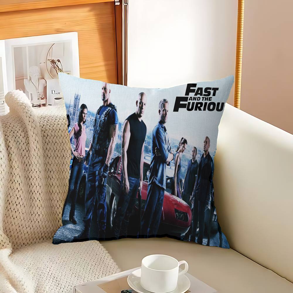 F-Fast & F-Furious pillow cover sofa cushion cover home room decoration children gift