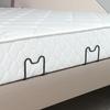 4pcs Anti Slip Mattress Gripper Mattress Holder Metal Bed Frame Stopper Mattress Gaskets Bed Slide Stopper Mattress Stopper