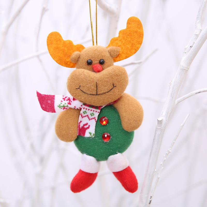Charming Holiday Decoration Santa Claus Hanging Ornament For Christmas Tree Use