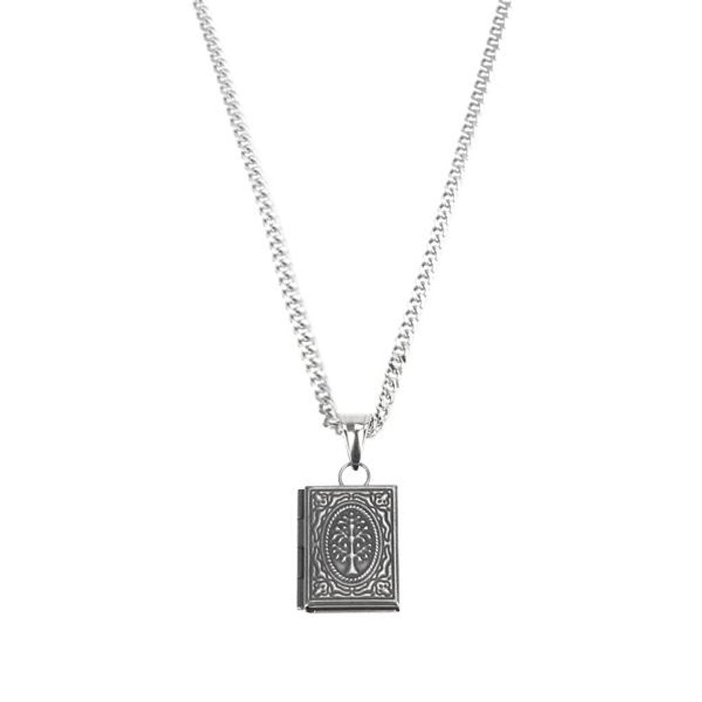 SQUAZ Necklace SIDA130 1COLOR Unisex Photo Pendant Chain Necklace
