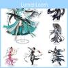 Stylish Online Game Swordsman Love Acrylic Standing Ornament For Home Display