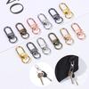 5Pcs Hardware Bag Part Accessories Jewelry Making Split Ring Lobster Clasp Hook Bags Strap Buckles Collar Carabiner Snap