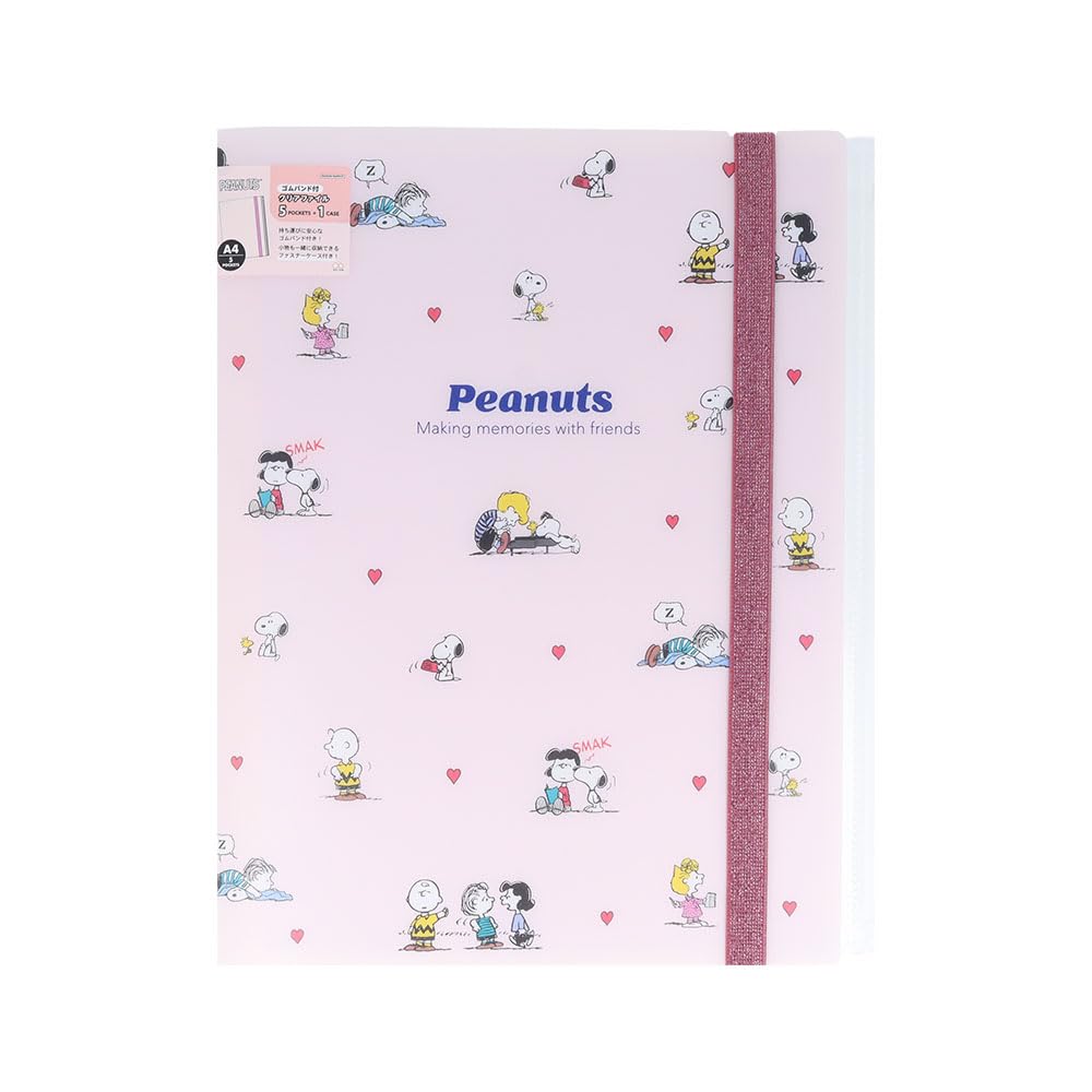 

Stationery Snoopy Clear File with New Life Collection S2173956 Sun-Star Band, Friends,