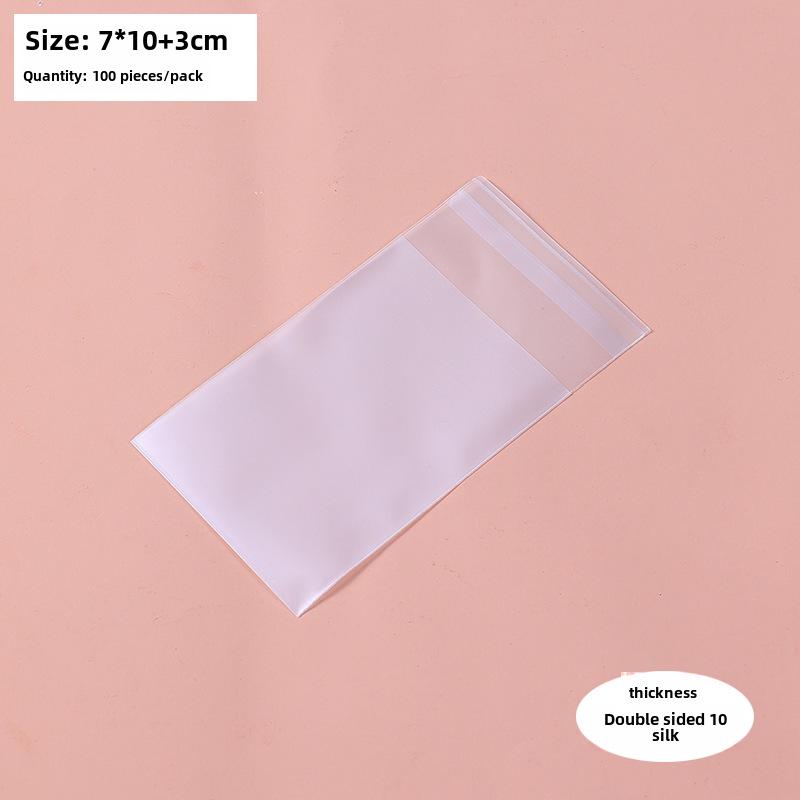 Verdickte selbstklebende Schneeflocken-Kekstüte - Verpackung aus mattierter Folie