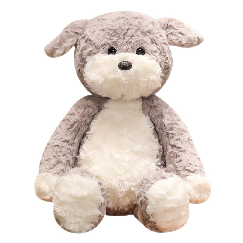 Plush Toy Dog With Super Soft Short Pile For Kids Birthday Gift