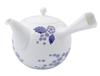 [Official Import] Wedgwood Strawberry Bloom Indigo Japanese Teapot, Wedding Gift, 40000820