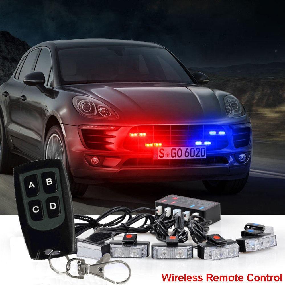 1 Kit LED intermitente Car carro intermitente emergencia advertencia