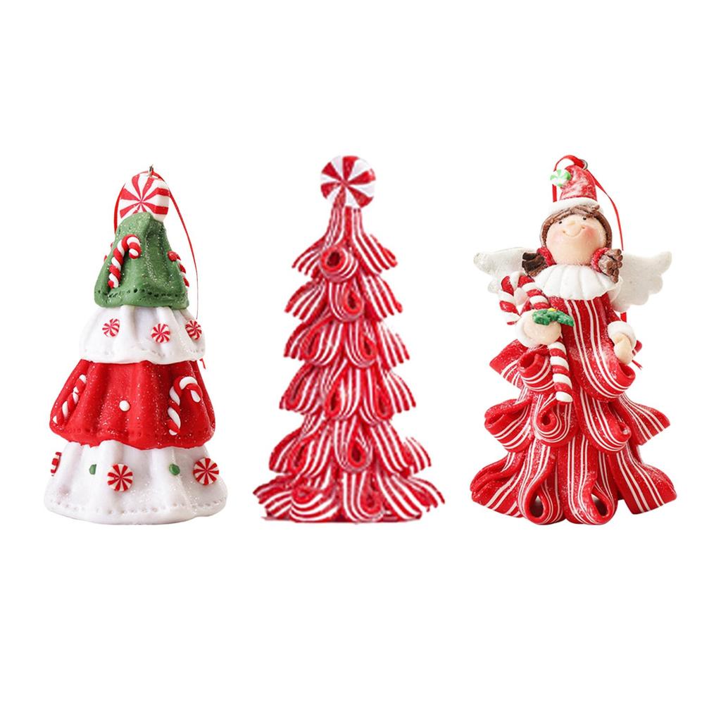 Christmas Tree Ornament Christmas Tree Hanging Decoration Pendant Table Backdrop for Home Holiday Living Room Decors