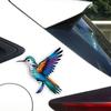 JT119#14x14cm Creative Colorful Bird Stickers, Car Stickers, Motorcycle Stickers, Notebook Stickers, Refrigerator Stickers