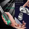  72 Tooth Ratchet Wrench With Retractable Head Suitable For Tight Space Professional Automotive Repair Furniture Assembly