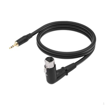 3.5mm To XLR Cable Stereo Audio Adapter Flexible for Mixers Home Studio Meetings Speakers Live