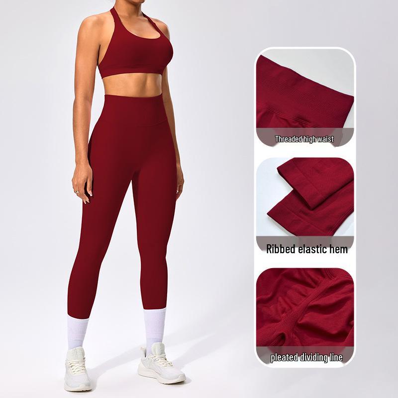 Women's High Waist Tummy Control Yoga Pants - Nude Feel, Peach Butt Lift, Ideal for Fitness, Running & Sports