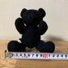 [USED] Takeo Kikuchi Harris Tweed Teddy Bear Plush Toy