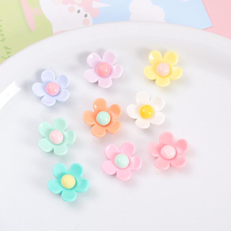 DIY Resin Five-Petal Flower Children's Hair Accessories and Storage Box