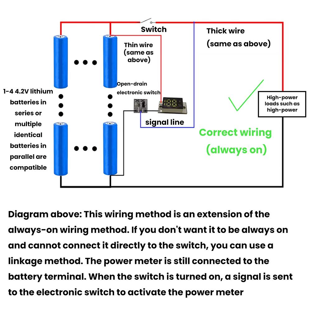 1S-4S Li-ion Lipo Lithium Battery Level Indicator Tester LED Digital Display Meter Module Battery Capacity Meter