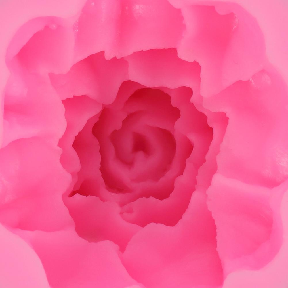 Carnation Flower Shape Silicone Mold for Fondant Cream Chocolate Peony Mousse Cake Mould