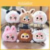 Three Plush Baby Toy Keychain Pp Cotton Stuffed Cute Backpack Gift Accessory