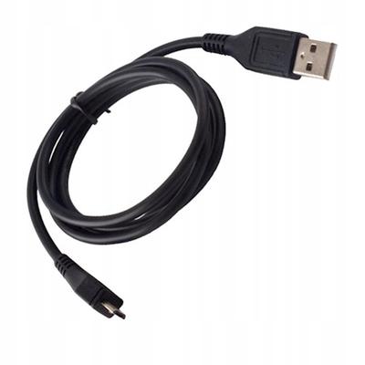 Usb - Microusb Cable 0.25 M 1A Black Bag