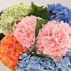 Lifelike Silk Cloth Artificial Flowers Large 3D Hydrangea Flowers Realistic Touch Floral Arrangements Wedding