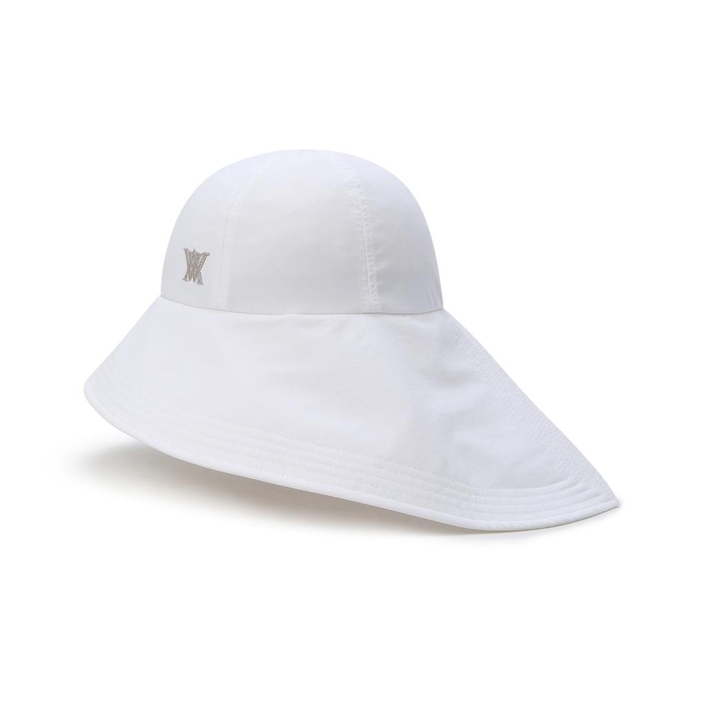 ANEW GOLF Women Uv Cut Bucket Hat_Wh